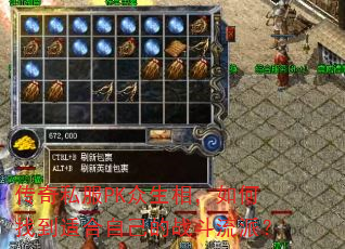 ����˽��PK�����࣬����ҵ��ʺ��Լ���ս�����ɣ�
