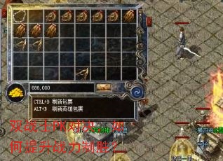 双战士PK对决,如何提升战力制胜? 双战士PK对决,如何提升战力制胜?