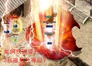 如何快速提升传奇3私服角色等级? 如何快速提升传奇3私服角色等级?
