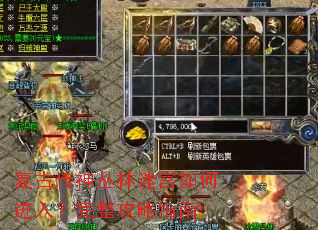 复古传神丛林迷宫如何进入?完整攻略指南 复古传神丛林迷宫如何进入?完整攻略指南