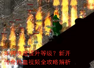 如何快速提升等级?新开传奇热血视频全攻略解析 如何快速提升等级?新开传奇热血视频全攻略解析