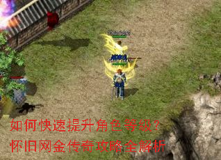 如何快速提升角色等级?怀旧网金传奇攻略全解析 如何快速提升角色等级?怀旧网金传奇攻略全解析
