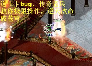 道士卡bug，传奇老兵教你极限操作，逆天改命破苍穹